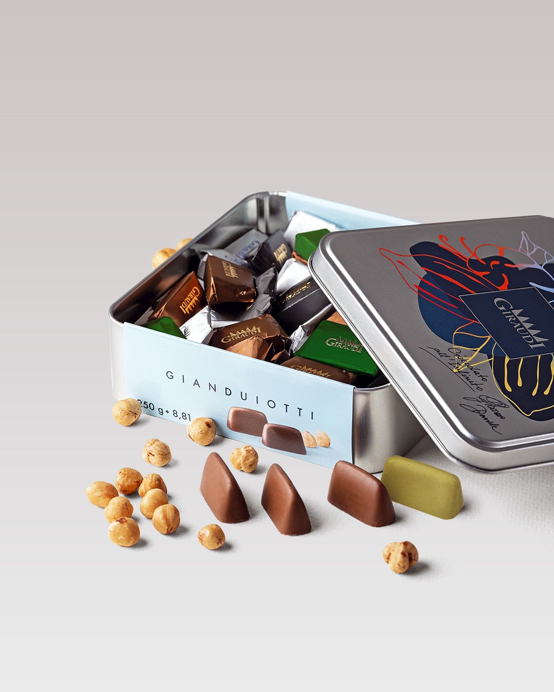 Giandujotti Gemischt in Geschenkdose